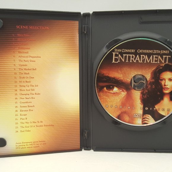 ENTRAPMENT Special Edition DVD  Widescreen 1999 - Picture 4 of 9